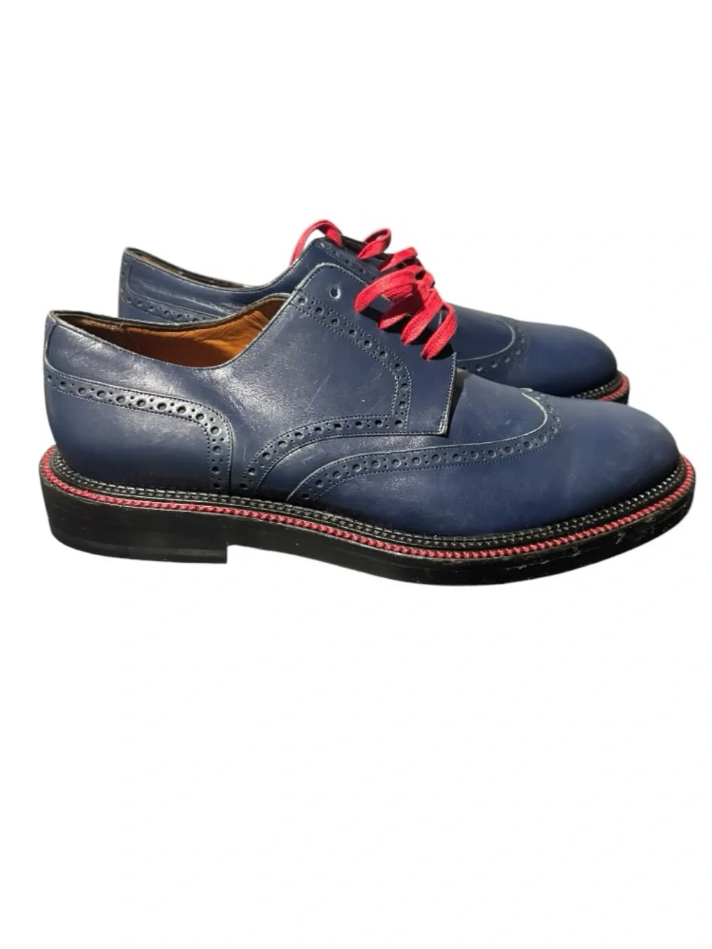 Dior Homme Wingtip Leather Derby Shoes